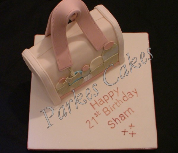 radley bag birthday cake